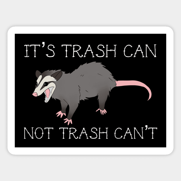 Possum Motivation Magnet by TheRainbowPossum